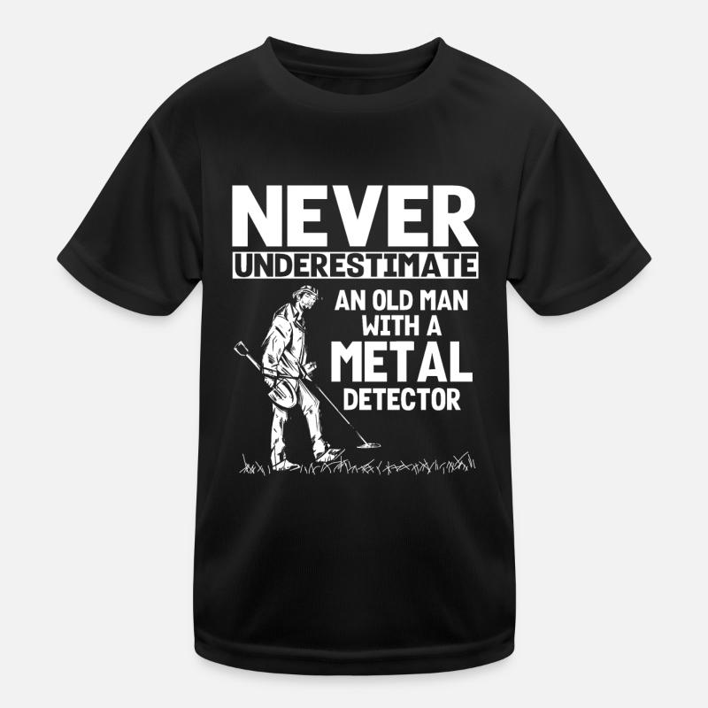 Détection de métaux, détecteur de métaux T-shirt sport Enfant