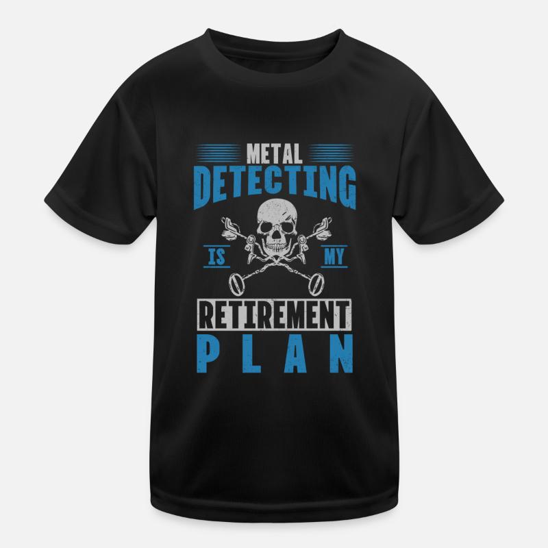 Détection de métaux, détecteur de métaux T-shirt sport Enfant
