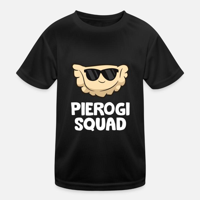 Pierogi Squad Poland Pierogi Kids Functional T-Shirt