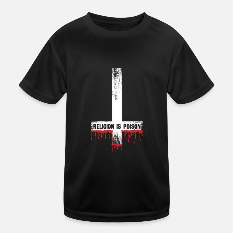 La religion est un poison T-shirt sport Enfant