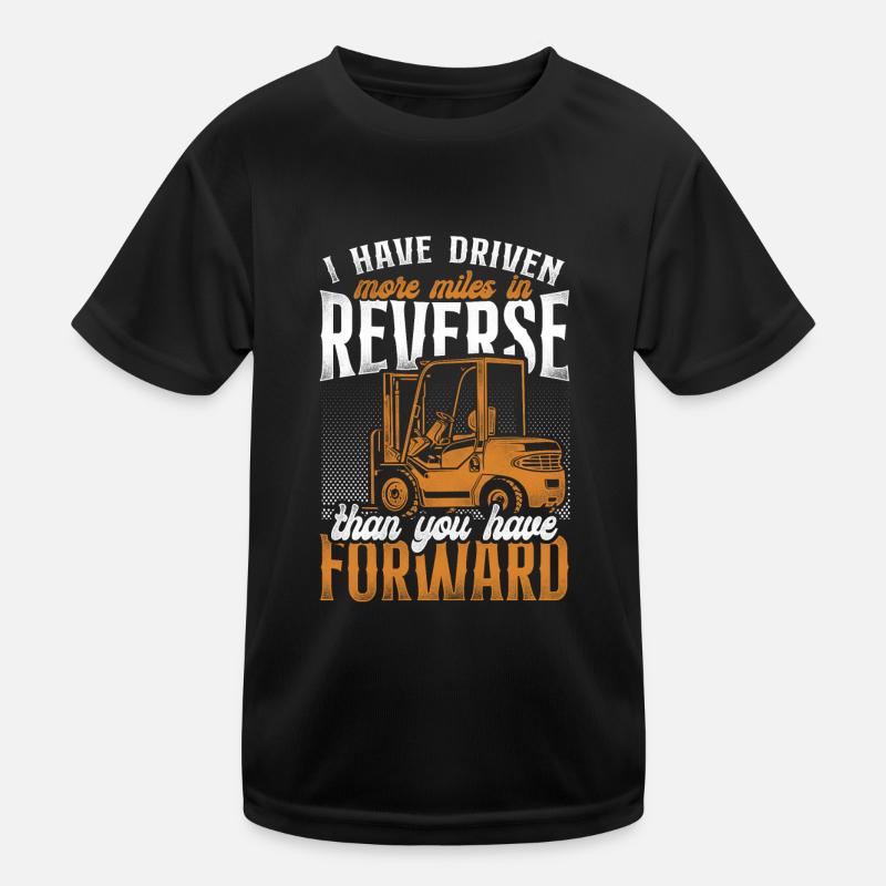 Certified Forklift Truck Operator Kinder Funktions-T-Shirt