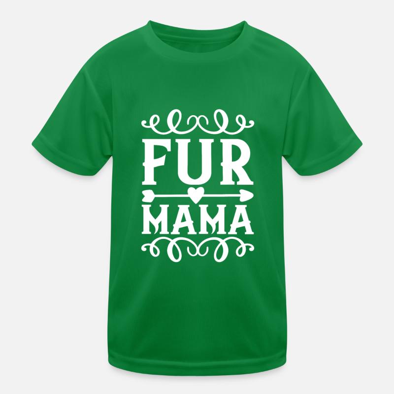 Fur Mom Kids Functional T-Shirt