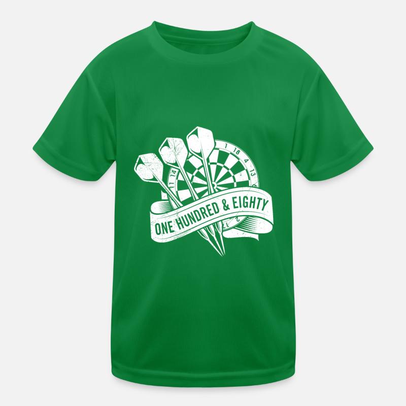 180 en fléchettes 180 fléchettes Fléchettes Vol 180 Fléchettes T-shirt sport Enfant