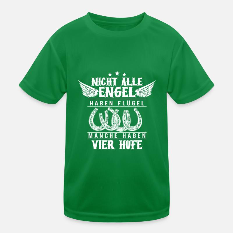 Pferde Kinder Funktions-T-Shirt