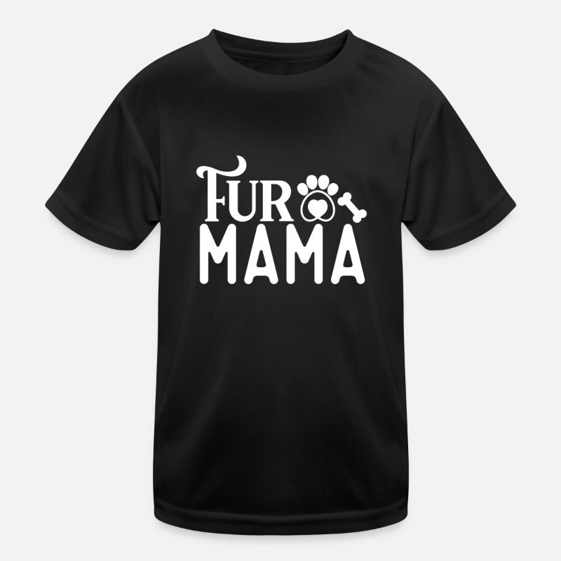 Fell-Mama Kinder Funktions-T-Shirt