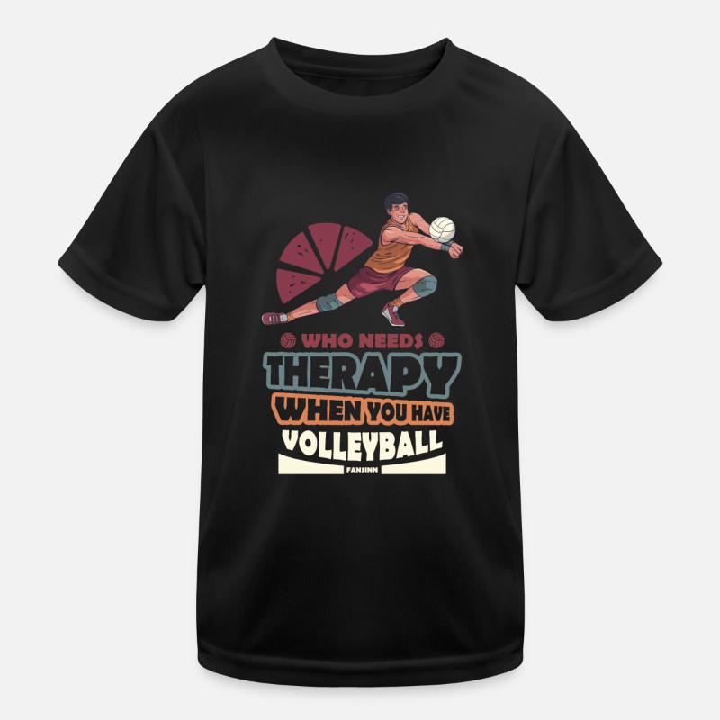 Volleyball Beach Volleyball Gift Beach Kids Functional T-Shirt