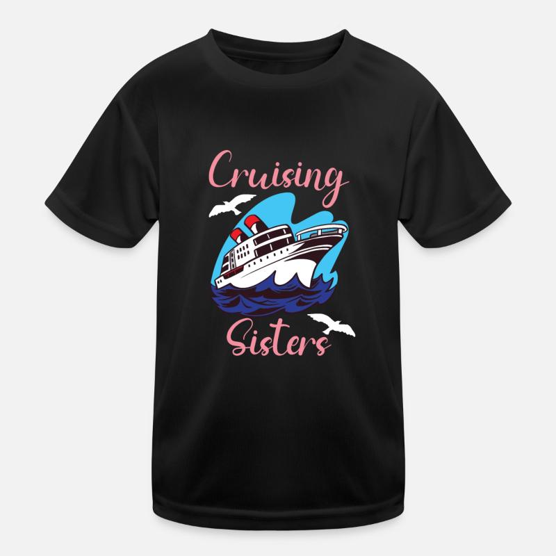 Bateau de navigation Capitaine Navire de croisière T-shirt sport Enfant