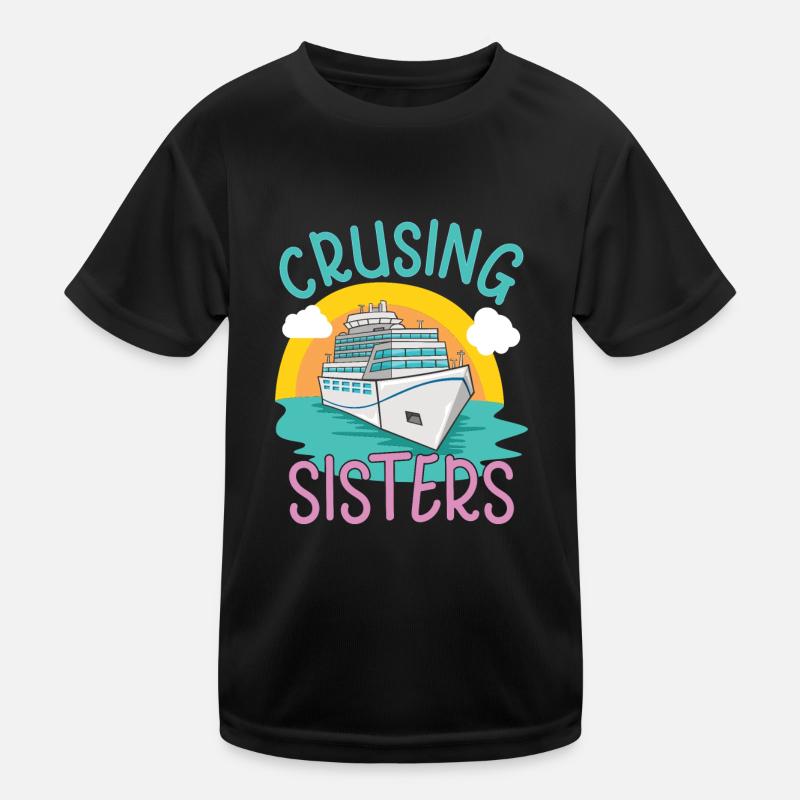 Bateau de navigation Capitaine Navire de croisière T-shirt sport Enfant