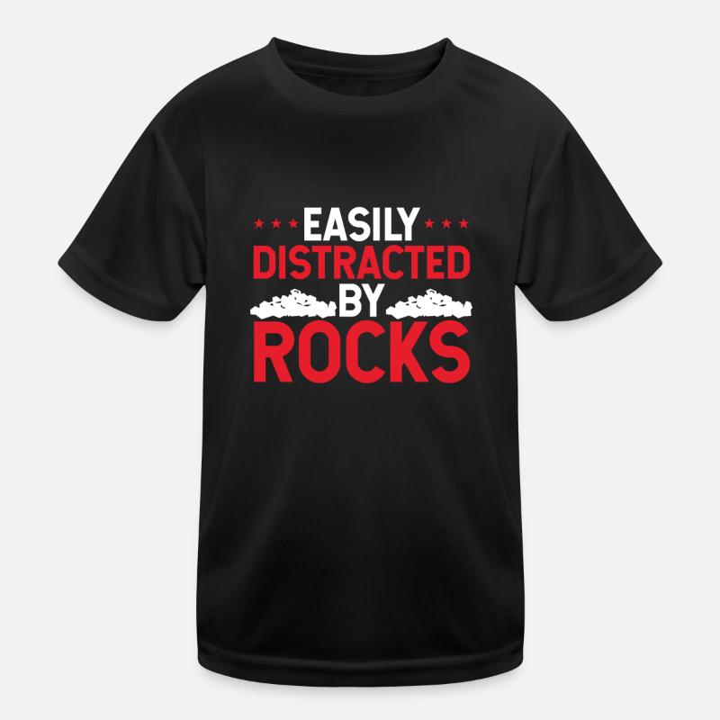 Distrait par les rochers T-shirt sport Enfant