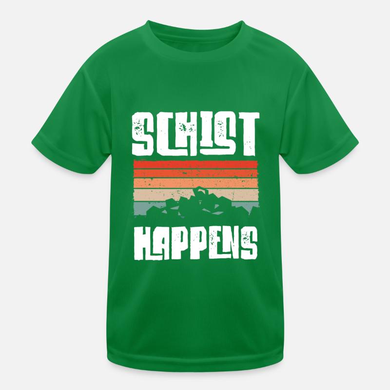 Schiefer passiert Kinder Funktions-T-Shirt