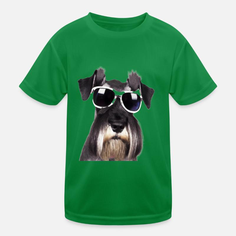 Miniature Schnauzer Kinder Funktions-T-Shirt