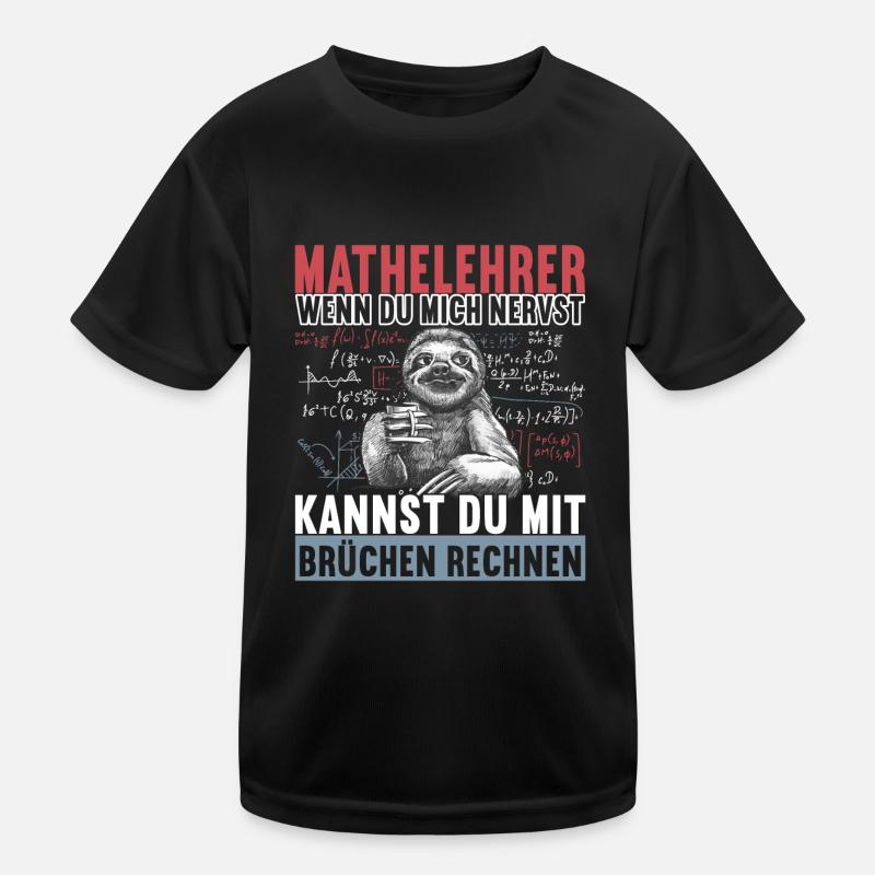 Mathe Mathelehrer Kinder Funktions-T-Shirt