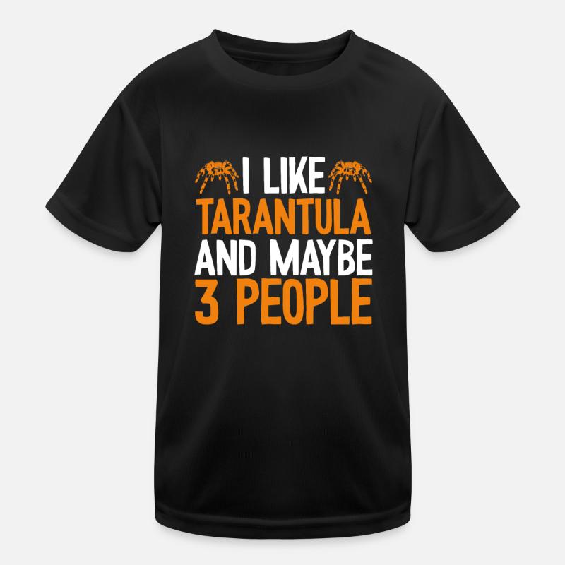 J’aime les tarentules T-shirt sport Enfant