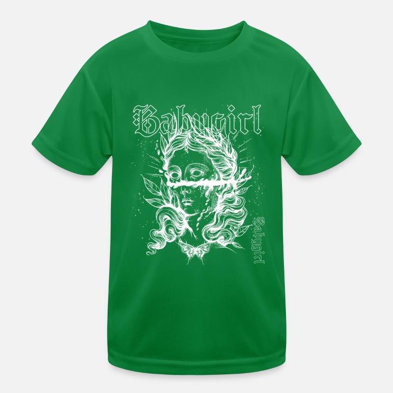 Okkult Goth Gothic Punk Grunge Kinder Funktions-T-Shirt