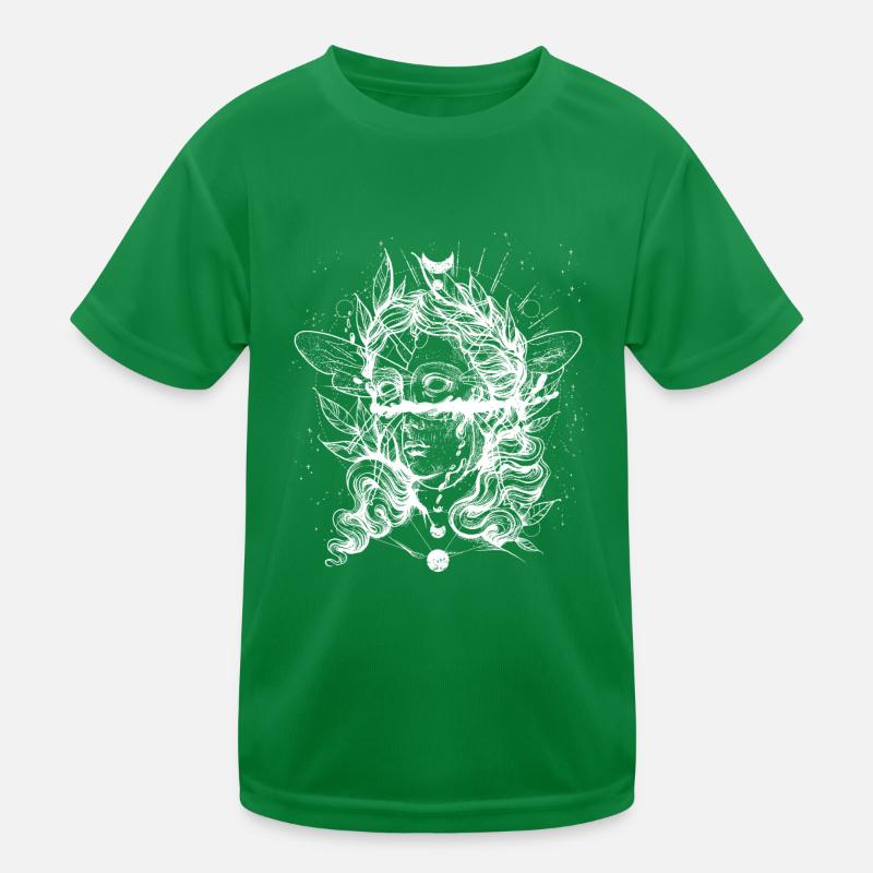 Okkult Goth Gothic Punk Grunge Kinder Funktions-T-Shirt