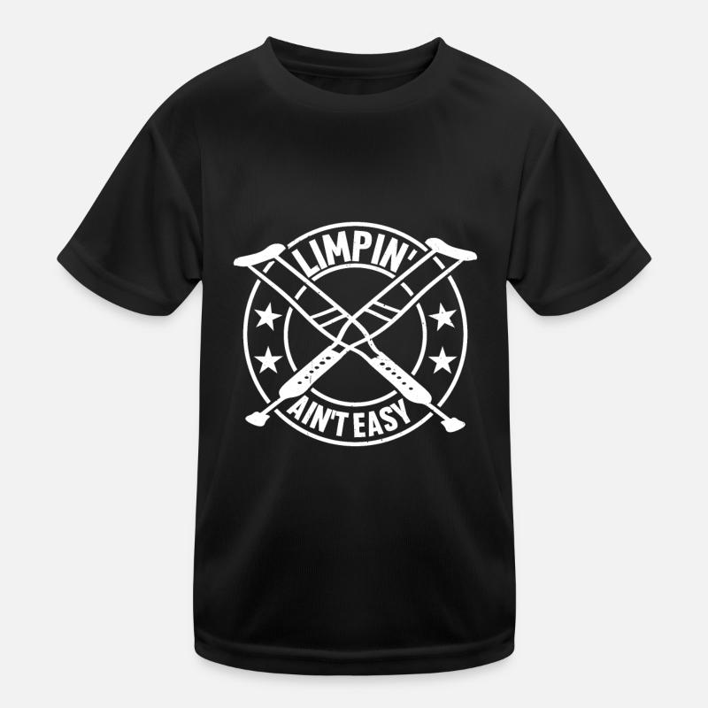 Limpin' Ain't Easy 16 Kids Functional T-Shirt