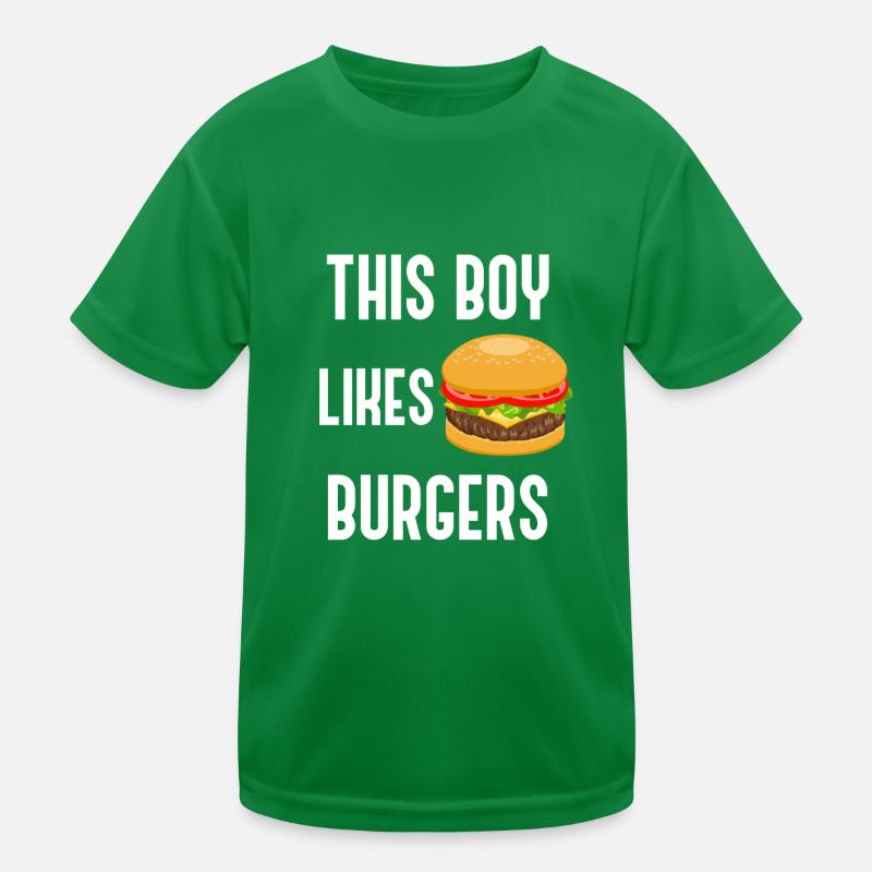 Hobby Burger Maker Délicieux restauration rapide T-shirt sport Enfant