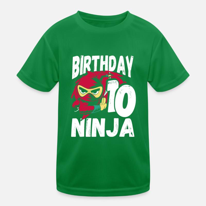 Cool Ninja pour votre 10e anniversaire T-shirt sport Enfant