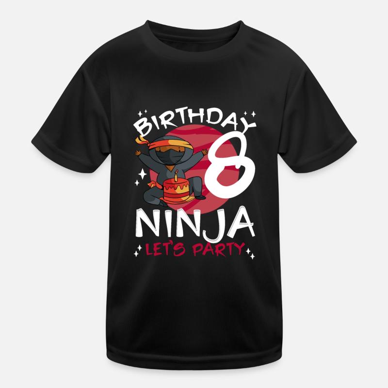 Ninja mignon pour le 8ème anniversaire T-shirt sport Enfant