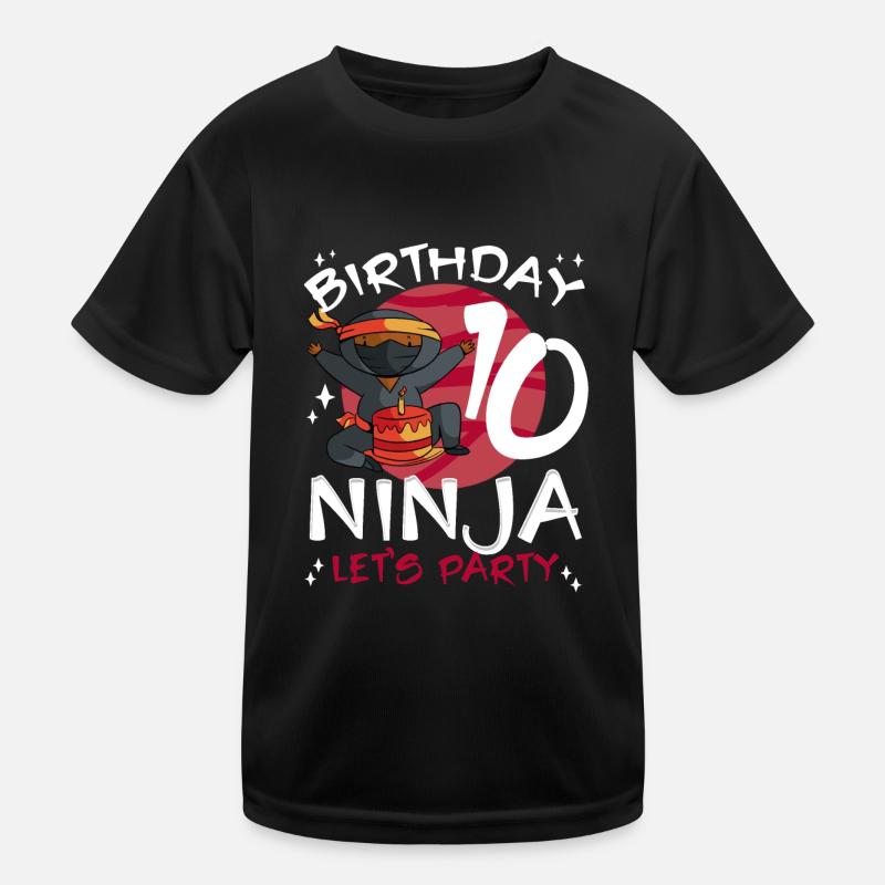 Ninja mignon pour le 10ème anniversaire T-shirt sport Enfant