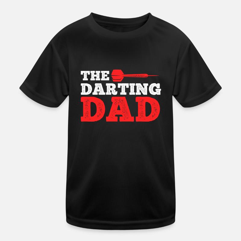 Papa darting Darts Fléchettes Hommes Fléchettes Fléchettes Fléchettes T-shirt sport Enfant
