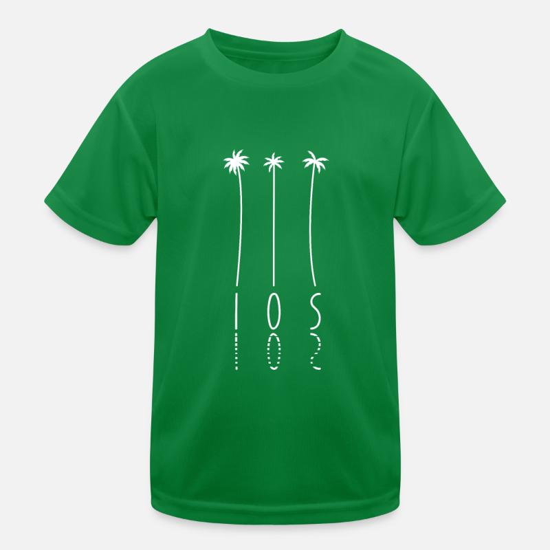 Palm Holiday - Île Grèce Ios T-shirt sport Enfant