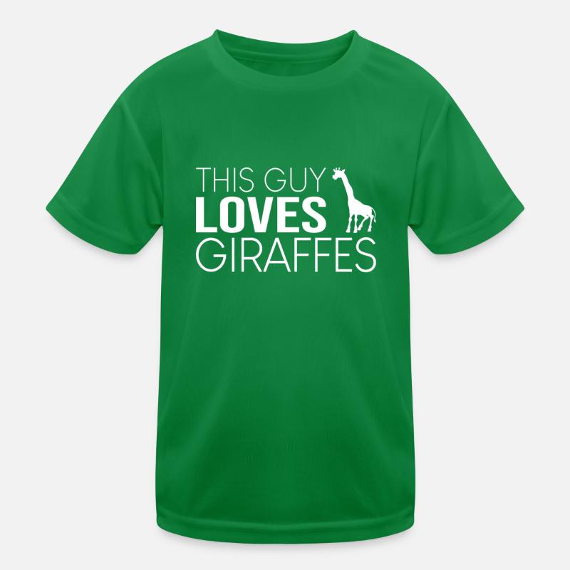 Type Girafe Saying T-shirt sport Enfant