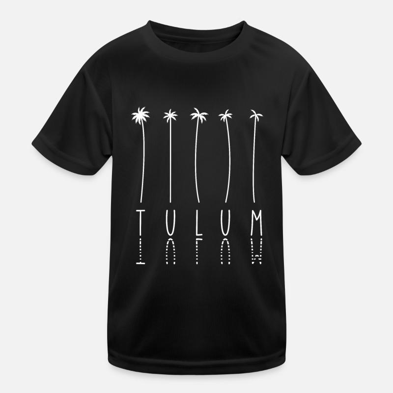 Palmier - Yucatan - Péninsule de Tulum T-shirt sport Enfant
