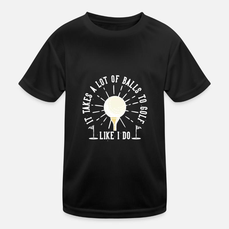 it takes a lot Kinder Funktions-T-Shirt