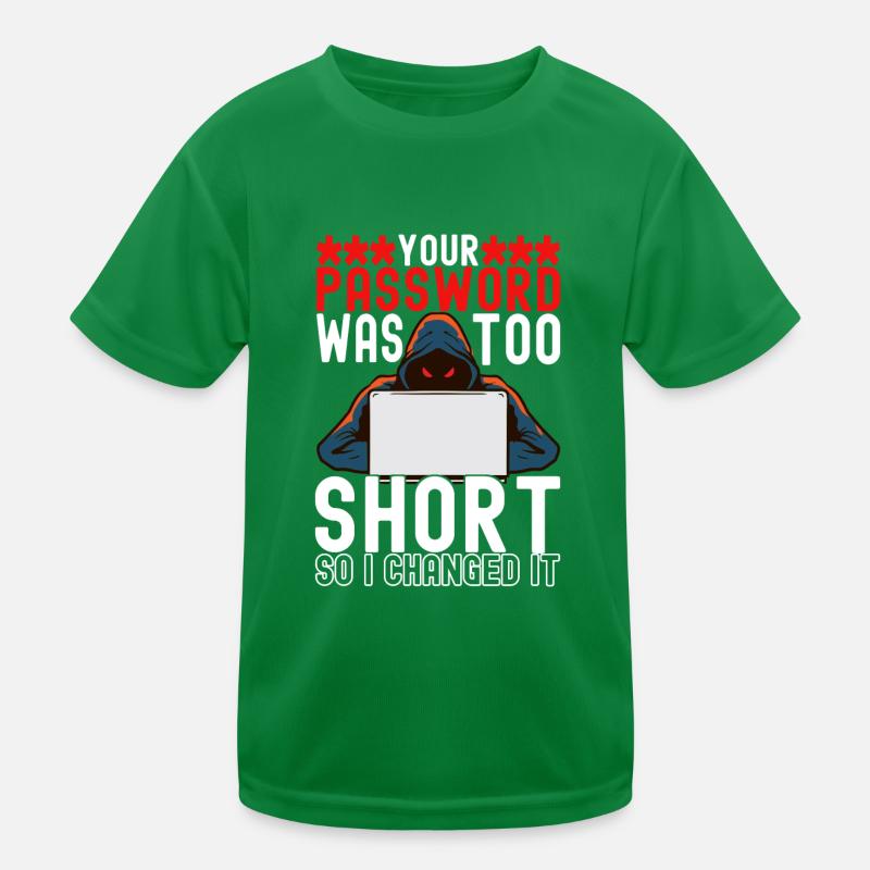 Programmeur Cybersécurité T-shirt sport Enfant