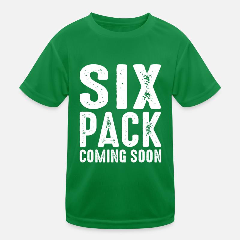Six Pack Coming Soon 43 Kinder Funktions-T-Shirt