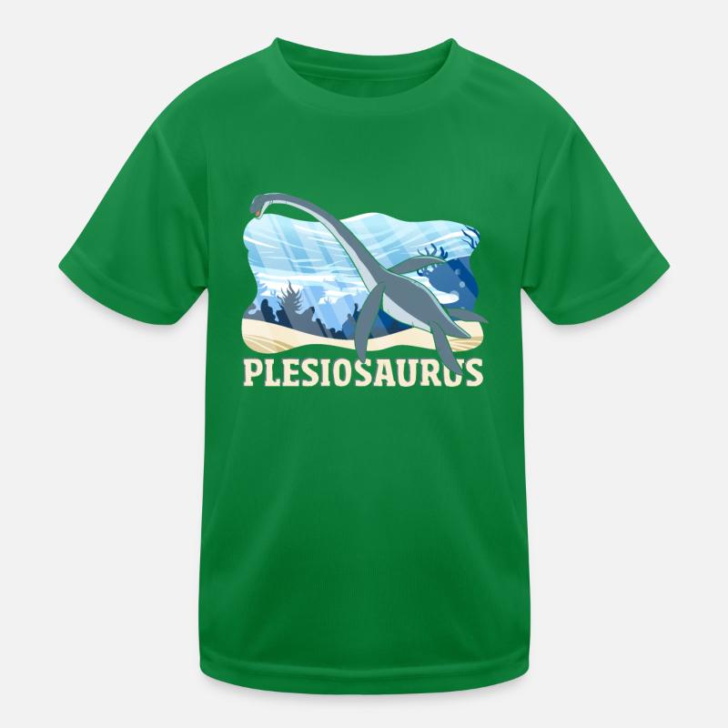 Plesiosaurus Dinosaur Kinder Funktions-T-Shirt