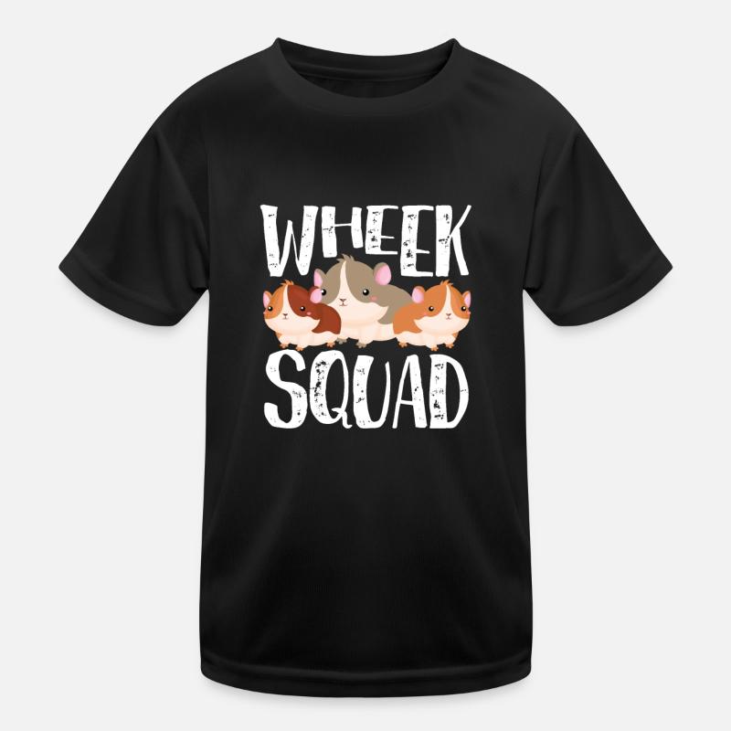 Meerschweinchen Trupp Kinder Funktions-T-Shirt