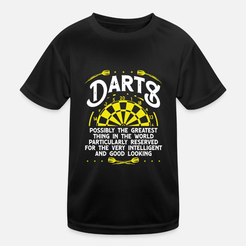 Das Größte ist Darts Kinder Funktions-T-Shirt
