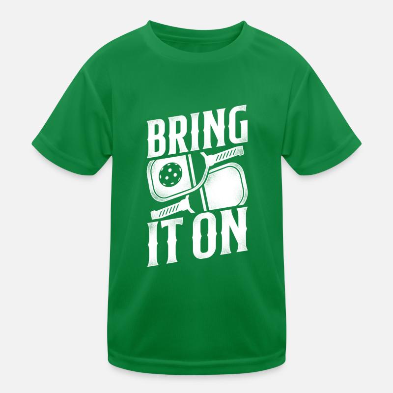 Pickleball Bring It On Kinder Funktions-T-Shirt