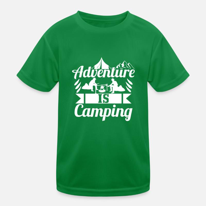 Camping Aventure Camping T-shirt sport Enfant