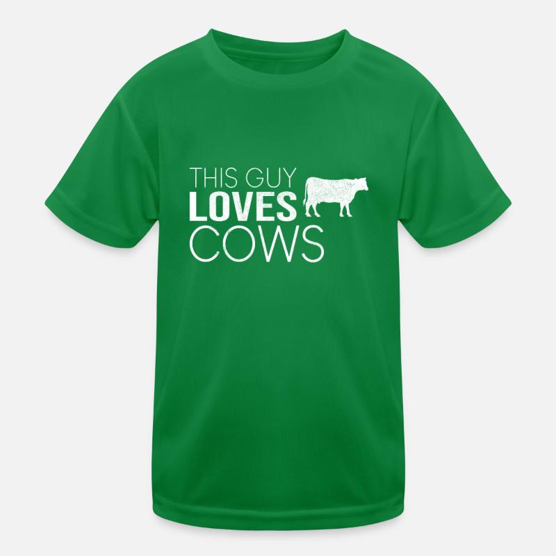 Typ Kuh Spruch Kinder Funktions-T-Shirt