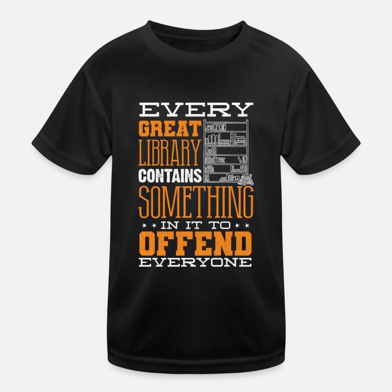 Bibliothécaire, Bibliothèque T-shirt sport Enfant