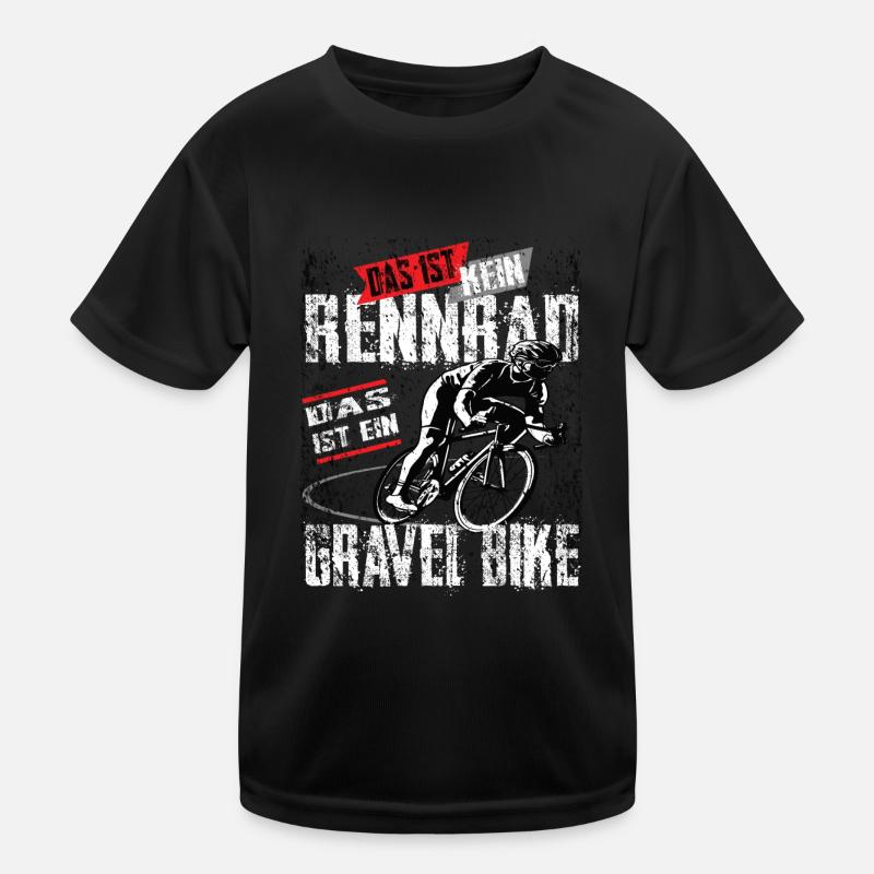 Ce n’est pas un vélo de route, c’est un vélo de gravier T-shirt sport Enfant