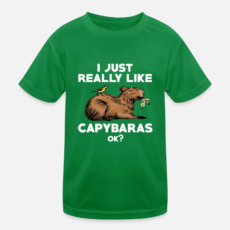 Capybara T-shirt sport Enfant