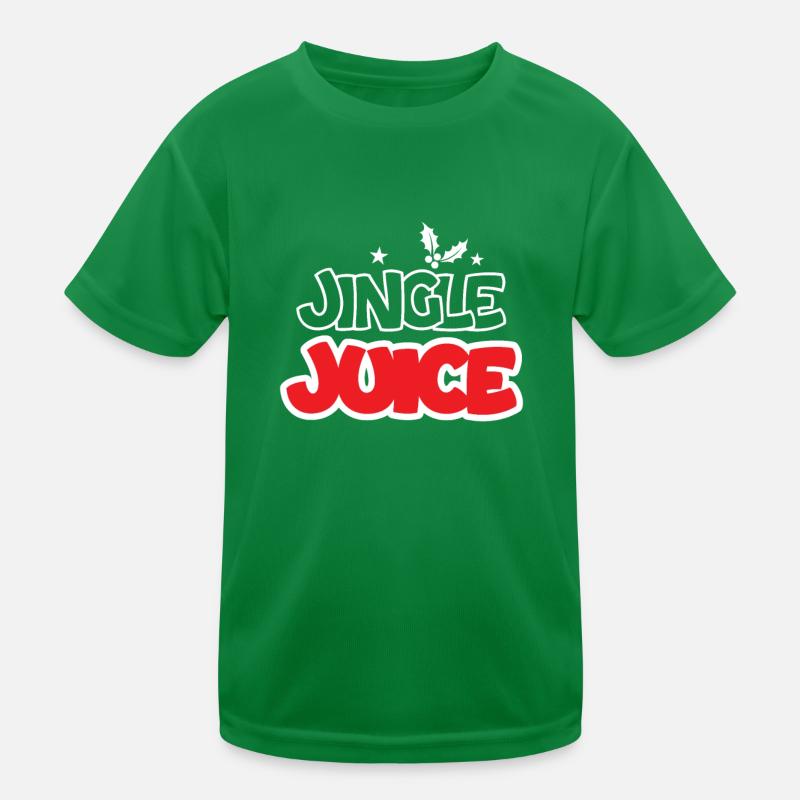 Jingle juice Norwegian pattern Kids Functional T-Shirt