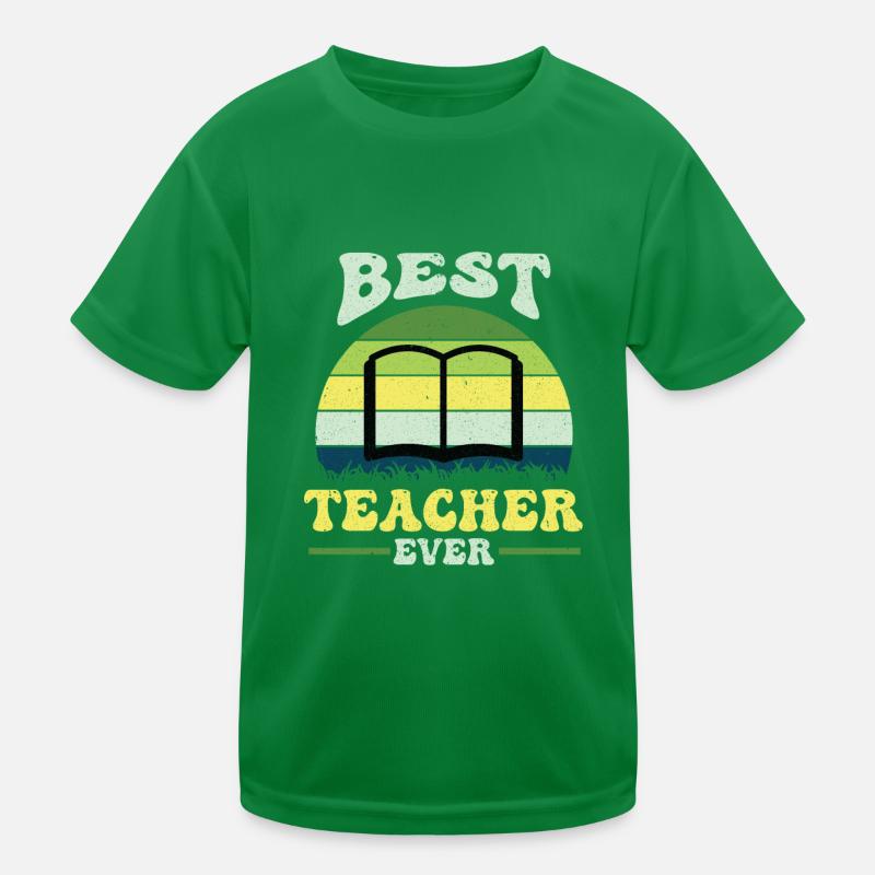 Enseignant École primaire Enseignant Enseignant École secondaire T-shirt sport Enfant