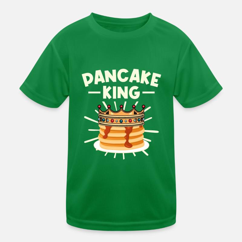 Pancake King Kids Functional T-Shirt