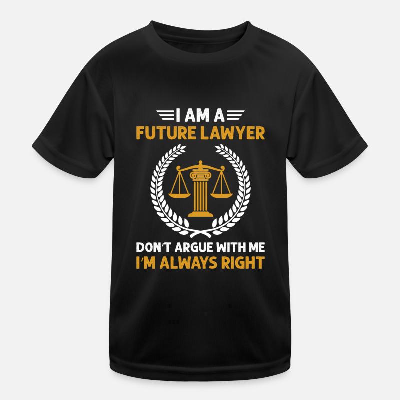 Étudiant en droit T-shirt sport Enfant