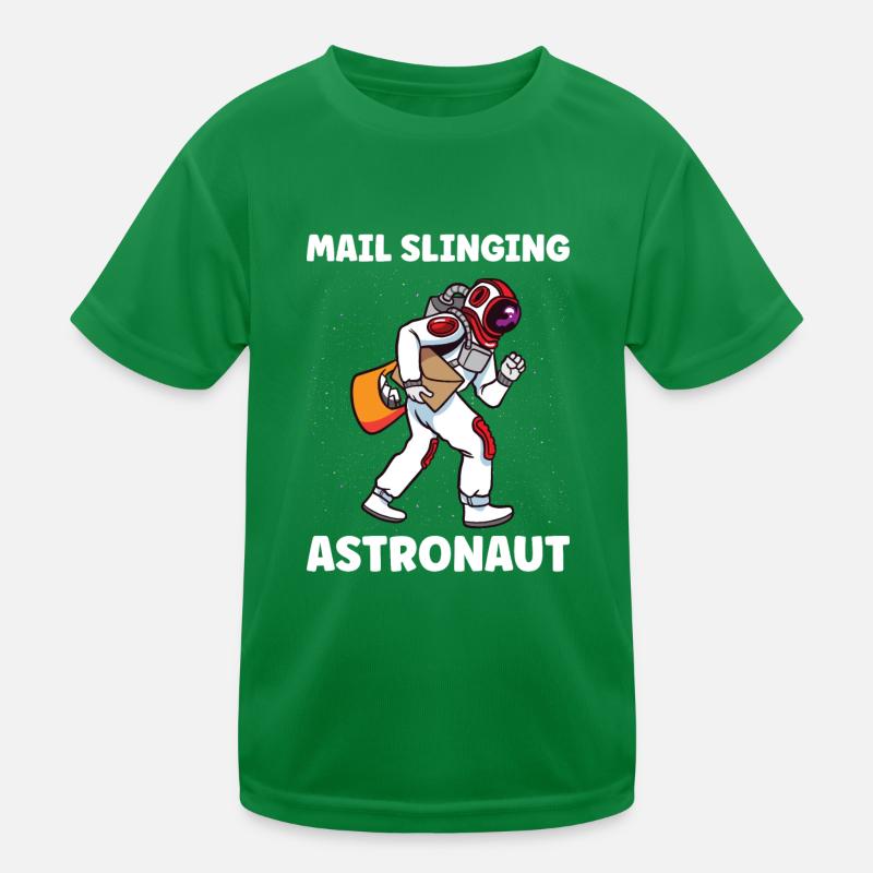 Postangestellte Postdame Postbote Post Kinder Funktions-T-Shirt