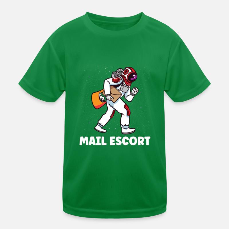 Postangestellte Postdame Postbote Post Kinder Funktions-T-Shirt