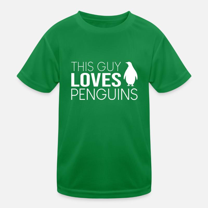 Typ Pinguin Spruch Kinder Funktions-T-Shirt