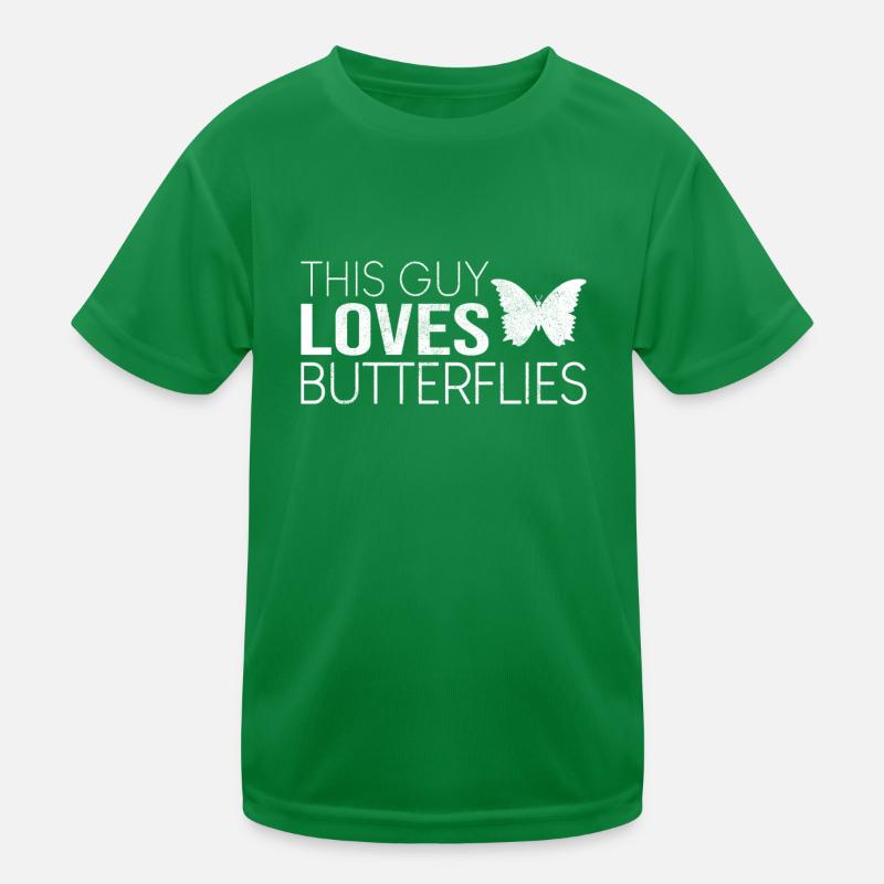 Typ Schmetterling Spruch Kinder Funktions-T-Shirt