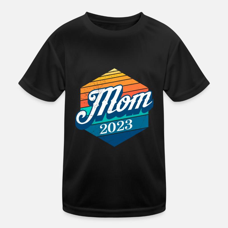 Maman 2023 - tomber enceinte Grossesse T-shirt sport Enfant