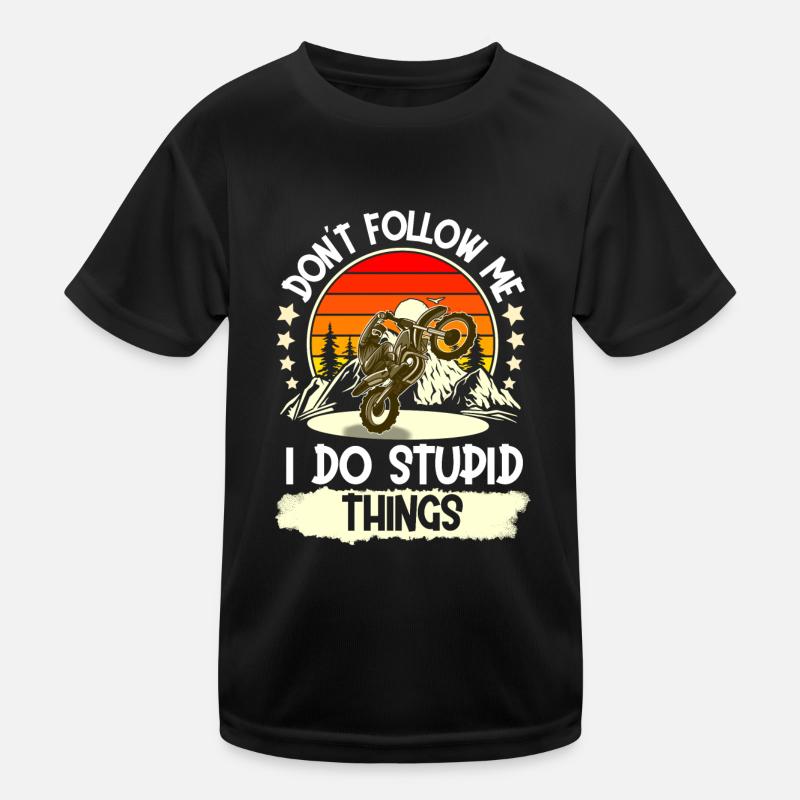 Motocross Kids Functional T-Shirt